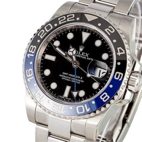 rolex gmt batman bezel replacement|Rolex Batman Bezel .